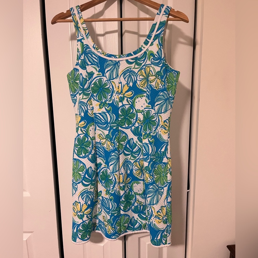 Lilly Pulitzer blue knit dress